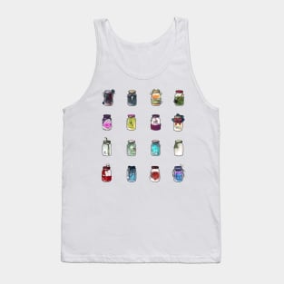 Danganronpa Goodbye Despair Characters Tank Top